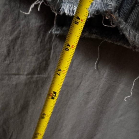 Distressed Denim Long Jacket Dress Duster - Picture 16 of 16